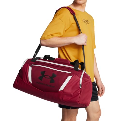 UNDER ARMOUR حقيبة دفل غير قابلة للإنكار 5.0 من أندر أرمور للبالغين غير محددي الجنس، (625) كاردينال/كاردينال/أسود، مقاس واحد يناسب معظم الأحجام - Image 2