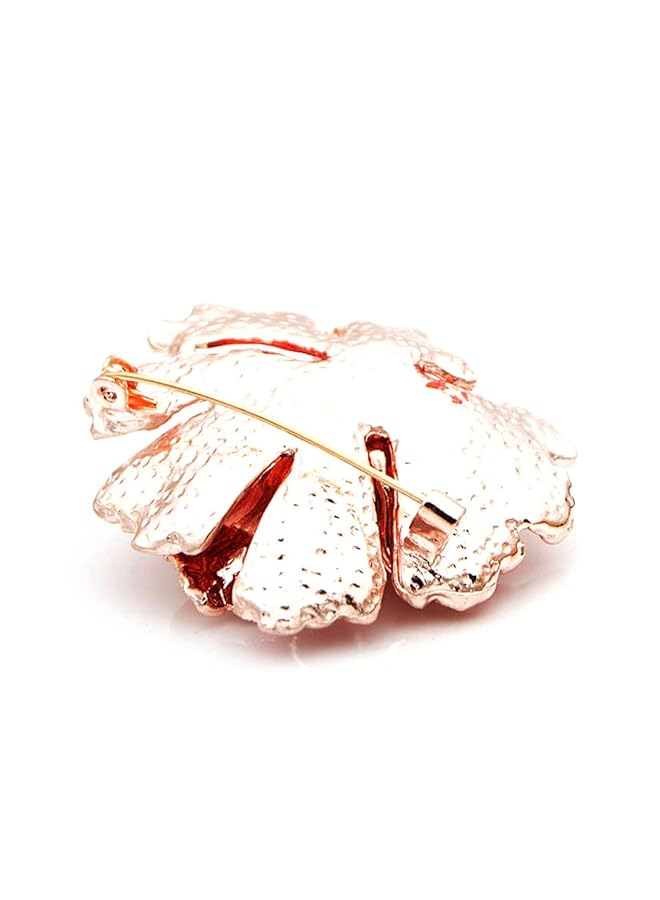 YouBella Jewelery Latest Stylish Crystal Unisex Floral Brooch For Wedding Party For Women Girls Men - Image 4