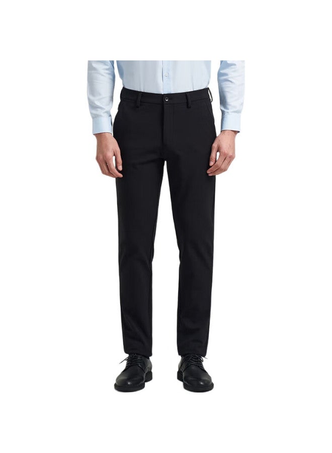 Tries Men's Business Casual Pants 24 Autumn And Winter New Elastic Comfortable Drape Not Easy To Wrinkle Composite Woven Oriental Luxury Simple And Luxurious Style - Image 3