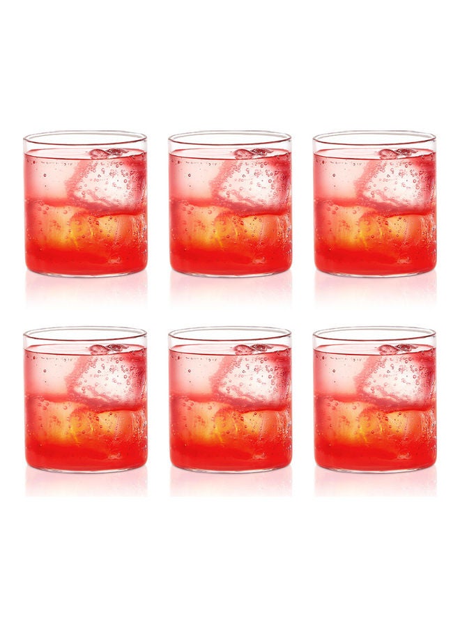 BOROSIL Set of 6 Plain Classic Glasses Clear 305ml - Image 3
