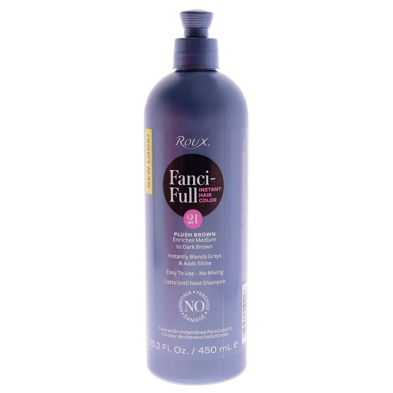 Roux Fanci-Full Rinse, 21 Plush Brown, 15.2 Fluid Ounce - Image 1