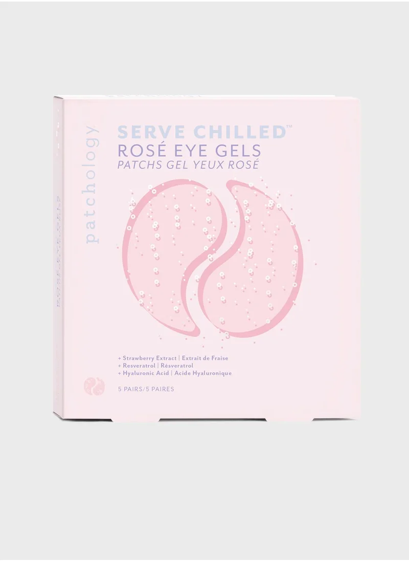 Patchology Rosé Eye Gel - 5 Pairs/Box