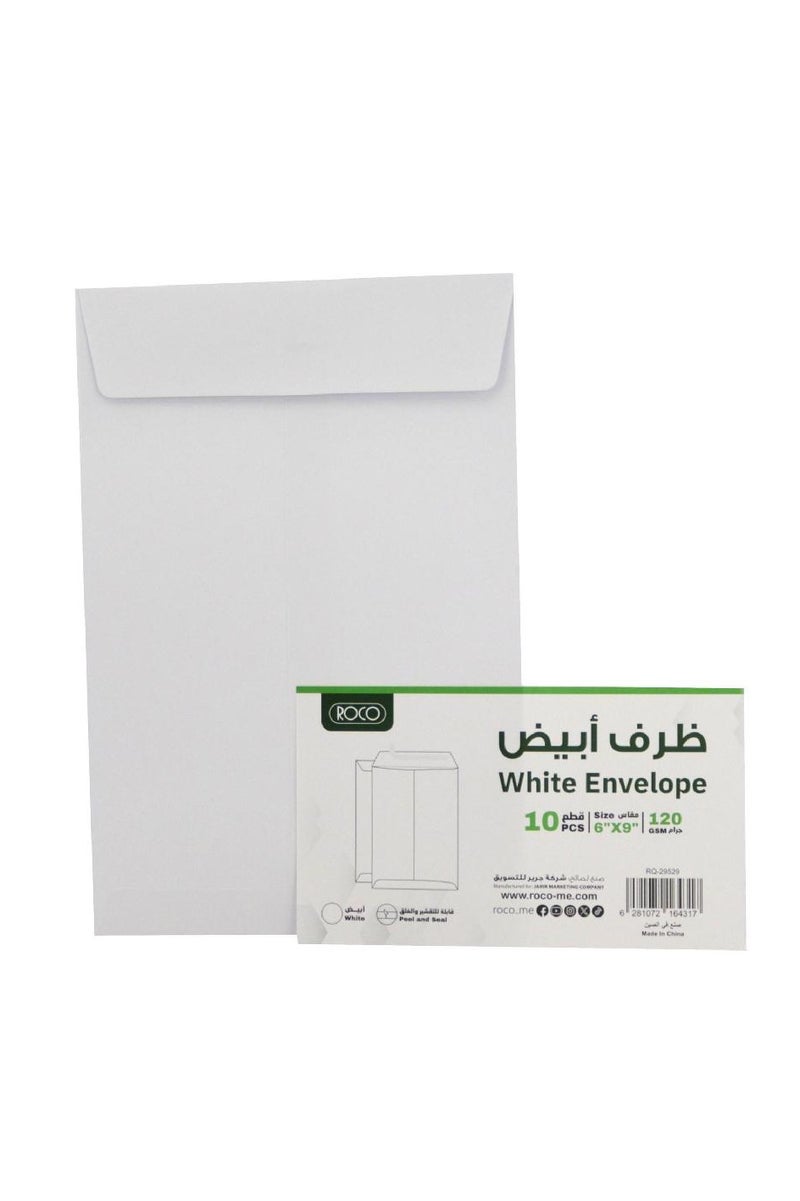 ROCO White Envelopes Paper