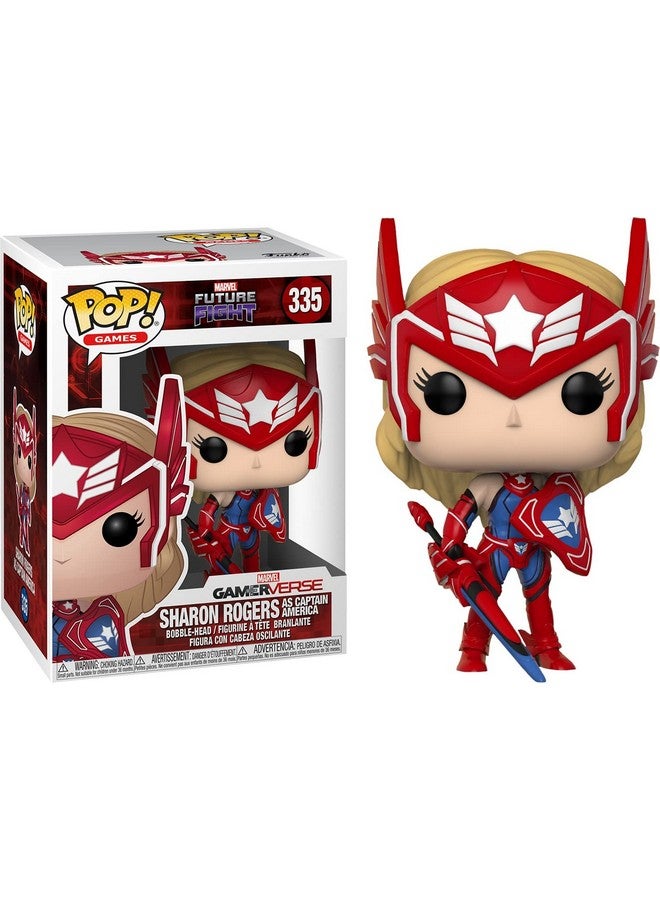 Funko ألعاب بوب مارفل فيوتشر فايتر شيرون روجرز تمثال قابل للجمع متعدد الألوان - Image 1