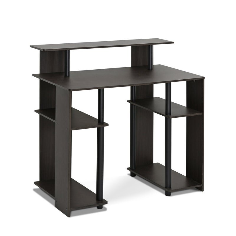 Furinno JAYA Simple Design Computer Writing Desk Walnut