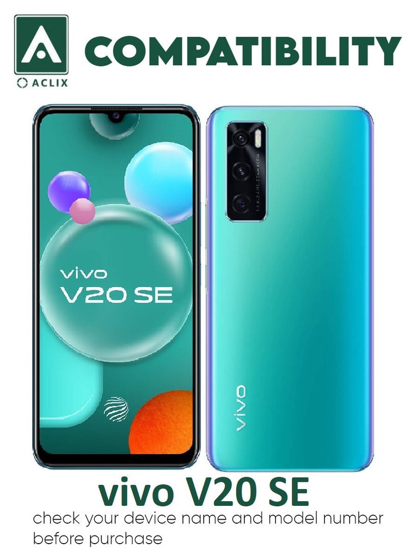 ACLIX 4 Pieces Antistatic ESD Dustproof Premium Quality High Definition Tempered Glass Screen Protector Designed For vivo V20 SE - Image 3