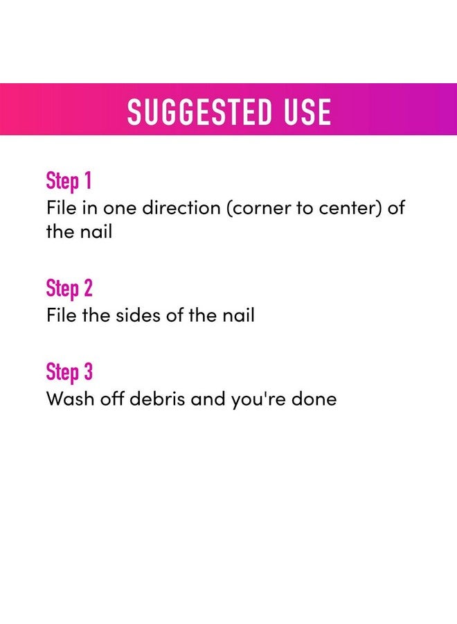 Young Nails Professional Nail File 100/100 Grit Blue Files 50 Pack Double Sided Ergonomic Emery Boards For Natural Acrylic Gel Nails Perfect For Nail Techs Or Diy Nails At Home - Image 3