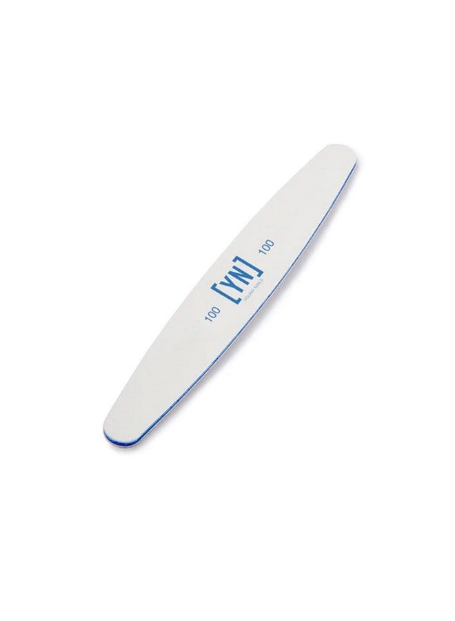 Young Nails Professional Nail File 100/100 Grit Blue Files 50 Pack Double Sided Ergonomic Emery Boards For Natural Acrylic Gel Nails Perfect For Nail Techs Or Diy Nails At Home - Image 1