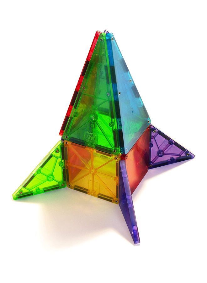 NIBEMINENT 19 28-Piece 3D Magnetic Tile Building Set 3+ Years  - Image 2