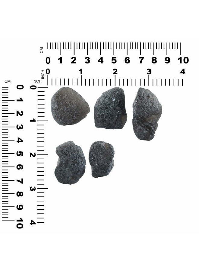Starborn Pearl of Fire 10-15g Cintamani Stone Pseudotektite - Image 4