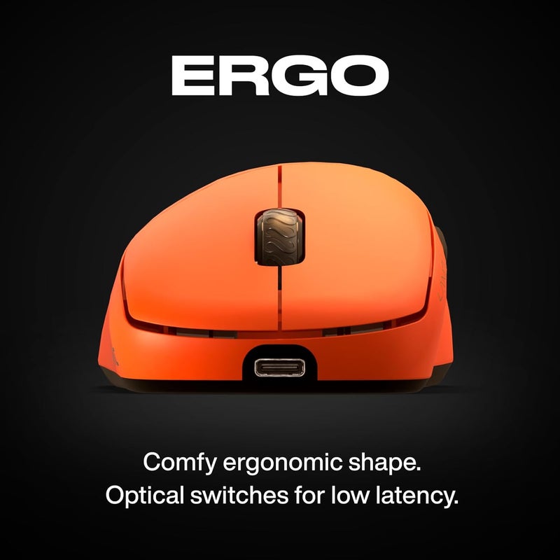Fnatic x Lamzu Thorn Wireless Pro Gaming Mouse 4K Special Edition, Pixart 3395 Sensor, Epically Light 52g, 80h Battery Life, Optical Switches, Windows & Mac Compatible - Image 5