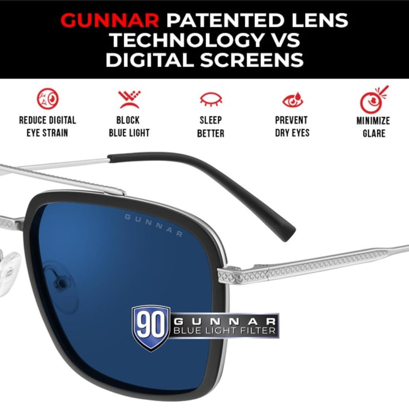 GUNNAR - Stark Industries Edition Blue Light Sunglasses - Blocks 90% Blue Light - Sun Tint - Image 3