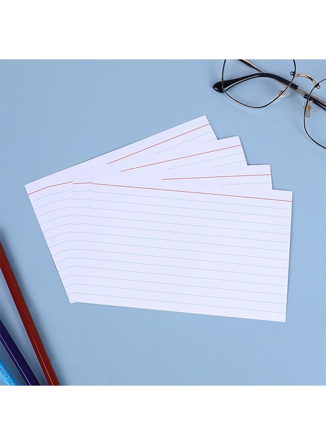 Generic Ruled index card, 300 Pack White Lined Record Cards for Office School Note making, List Making, Revision Flash Cards, 5” x 3”  - Image 3