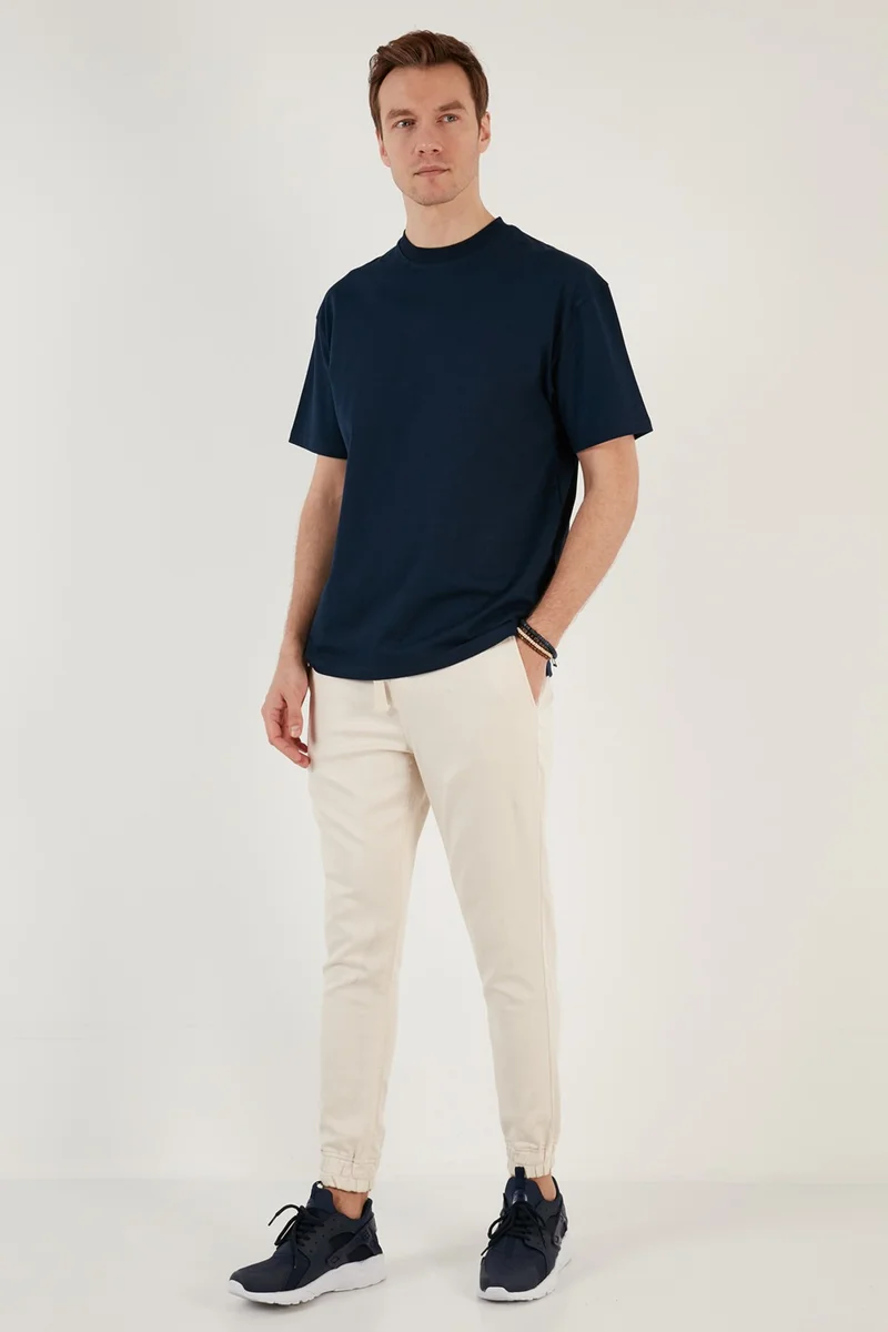 Buratti Cotton Relaxed Fit Crew Neck T Shirt Men's T Shirt 5905446