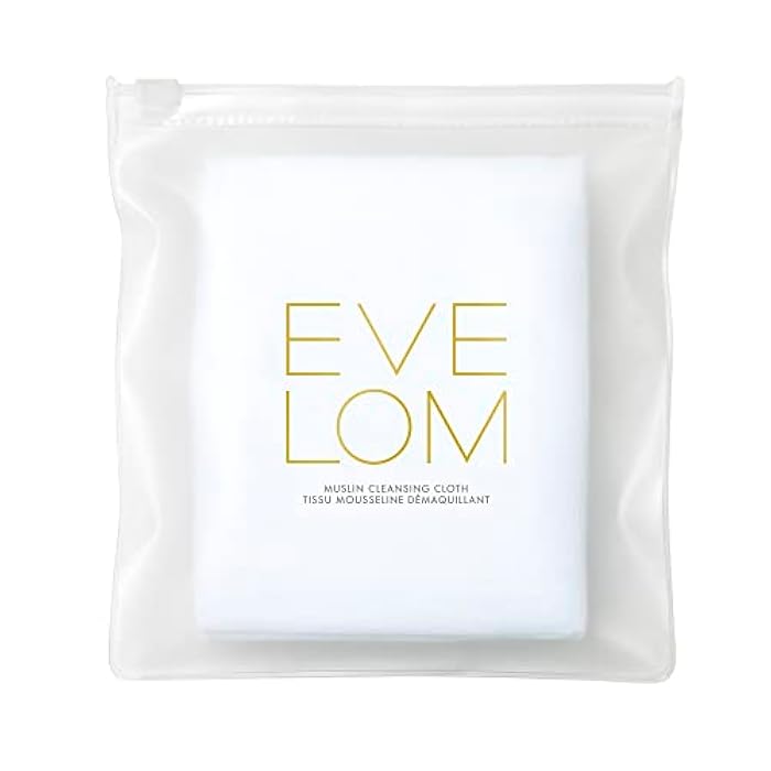 Eve Lom Muslin Cloth - Facial Cleansing Cloth for Gentle Skin Exfoliation - 100% Cotton Machine Washable - Suitable for All Skin Types, Set of 3 - Image 1
