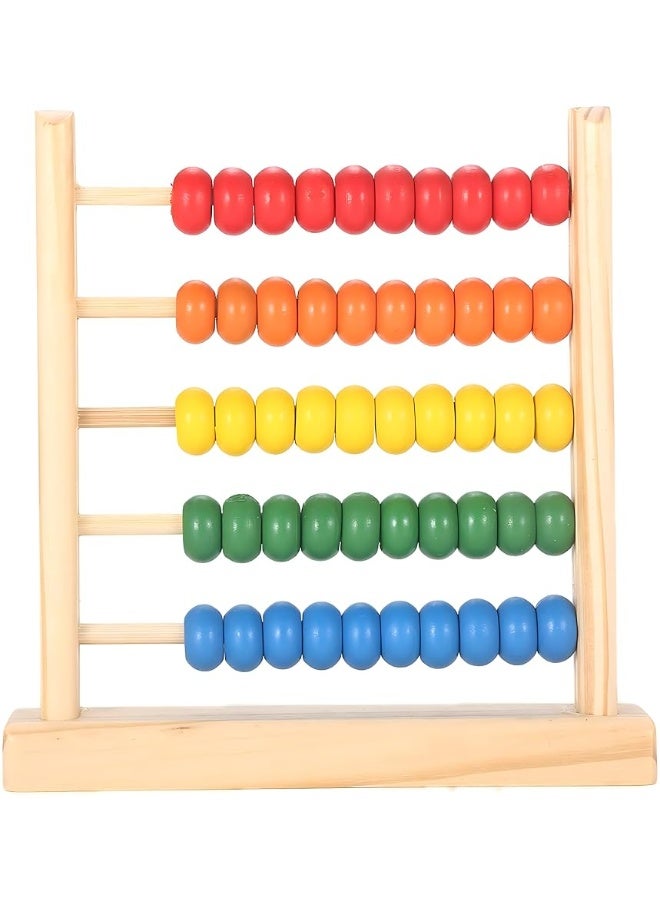 MAGIKON Miniature Counting Frame,5 Rows,Learning Mathematics Abacus - Image 1