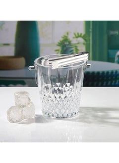 Cuisine Art Kyra Glass Ice Bucket with Tong, 900ml, Transparent - pzsku/ZD1C3297AE32AA05E17E2Z/45/_/1732957820/cbc5b1d8-812b-4302-99e9-52c6171fdf6a