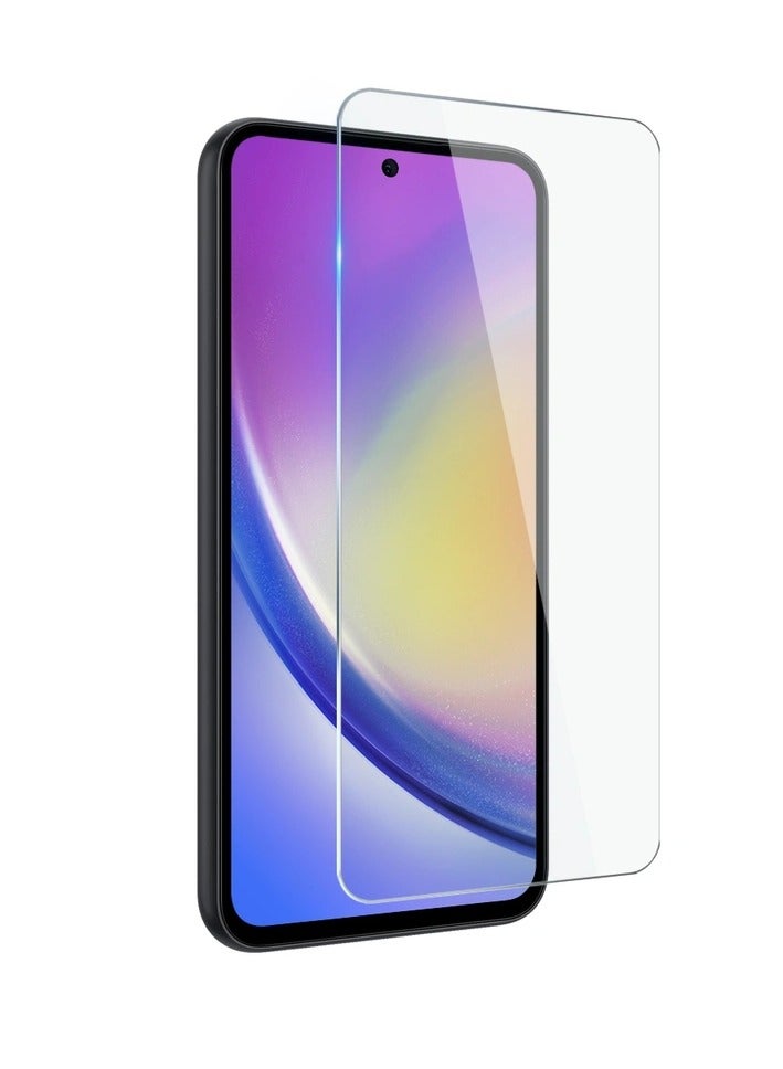 HEXABEX Samsung Galaxy A35 Screen Protector, Tempered Glass for Samsung Galaxy A35 Clear  - Image 2