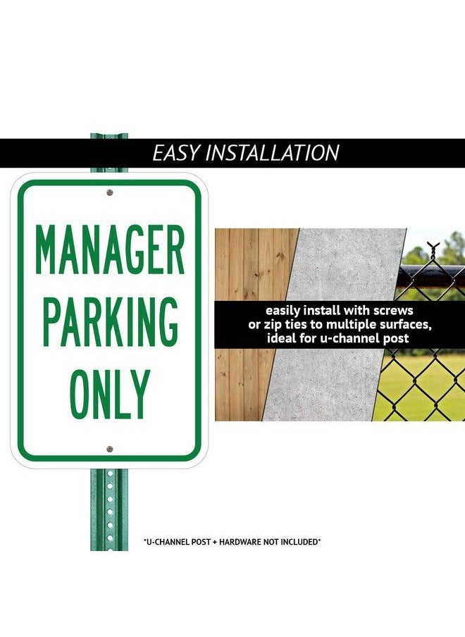 SignMission - No Parking Sign No Semi Truck Parking With Symbol 12" X 18" Heavygauge Aluminum Rust Proof Parking Sign Protect Your Business & Municipality Made In The Usa (A121823664) - Image 1