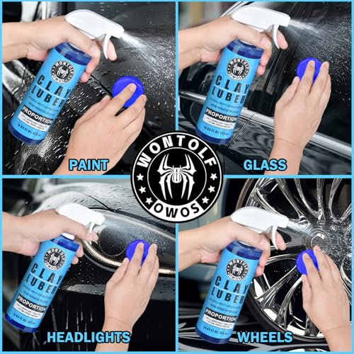 Wontolf 10 Pack Clay Bars Auto Detailing Premium Grade Magic Clay Bar Kit Car Detailing Kit with Washing and Adsorption Capacity for Car Detailing Car Wash Clean 10x50g - Image 4