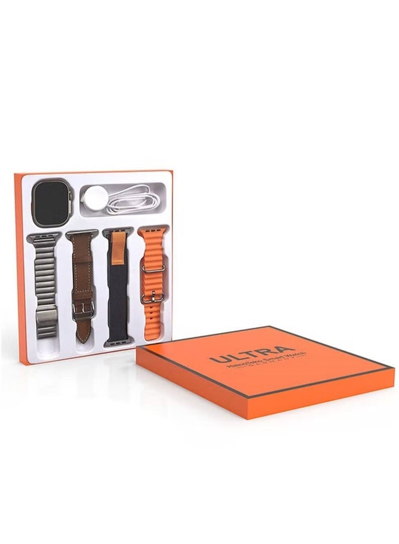 Haino Teko T 94 Ultra HD Full Screen Smart Watch with Four  Strap - Image 1