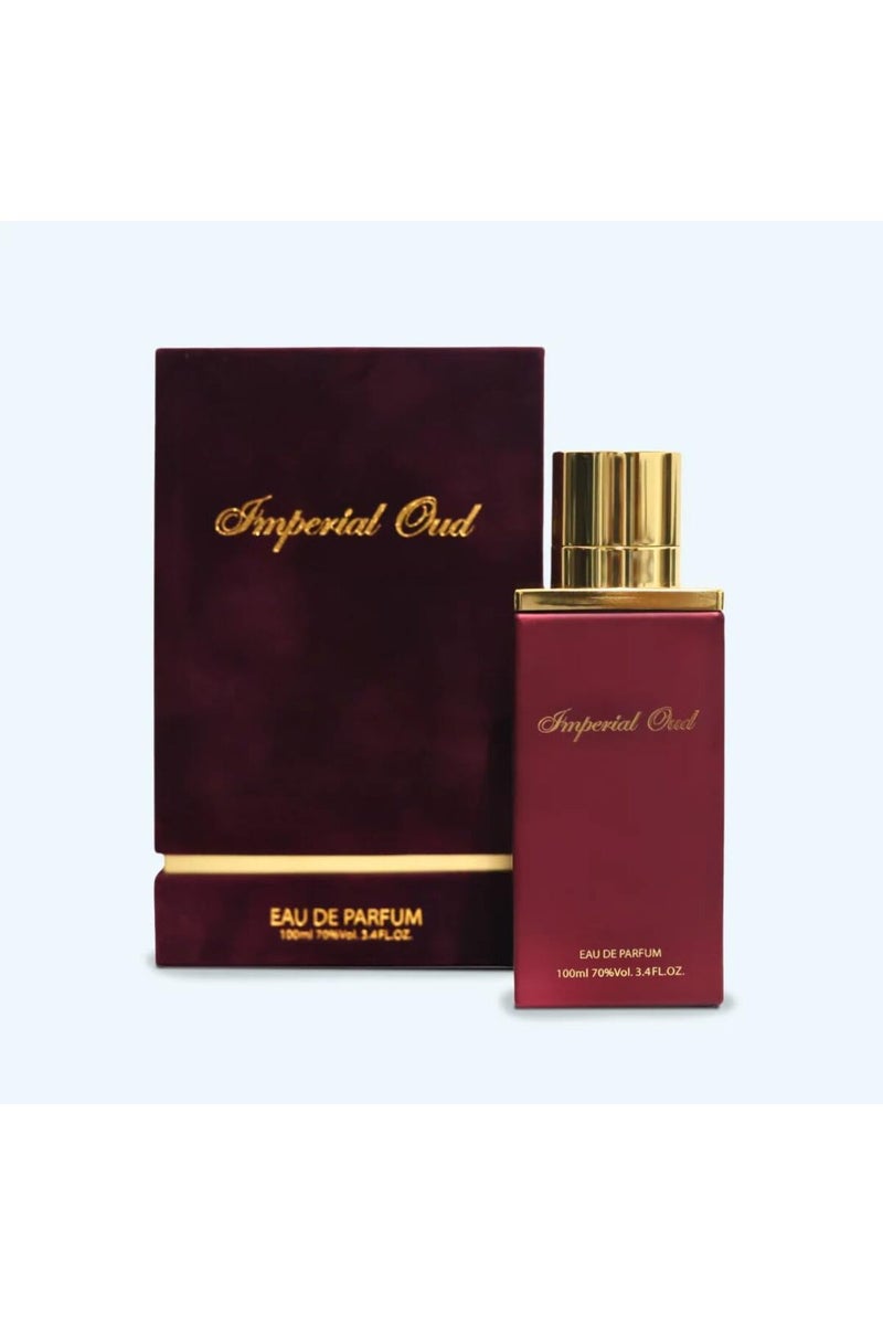 Oud World Imperial Oud – Maroon SIGNATURE 2 EDP Unisex – Spicy, Woody – 100ml - Image 1