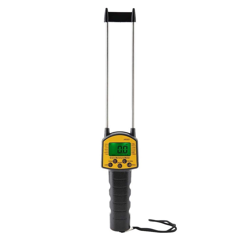 Walfront Digital Grain Moisture Meter for Corn Wheat Rice Bean Flour Fodder Rapeseed - Image 1