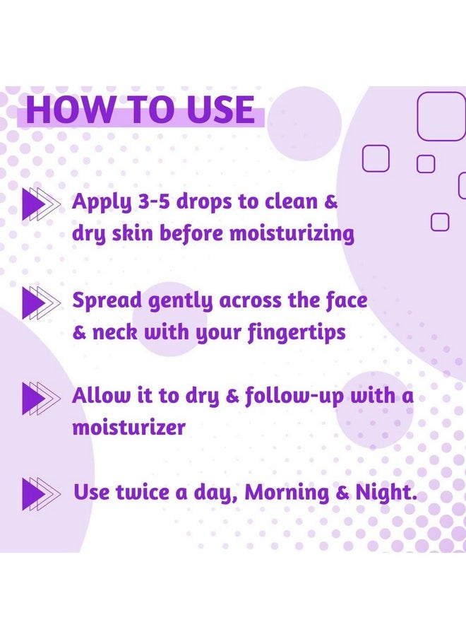 EarthRup EarthRup Niacinamide Face Serum For Face Contains Hyaluronic Acid Improve Skin Texture | Aloe vera Extract Fight Acne Suits All Skin Types Pack Of 30 Ml  - Image 5