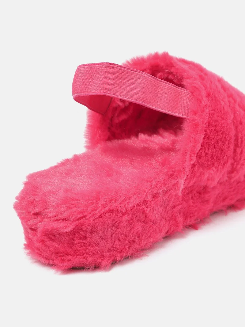 Zoriworld Pink DREAM Pink Slip-on Style Slippers for Women 1.75 Inch Flatform for Women | Best Price UAE