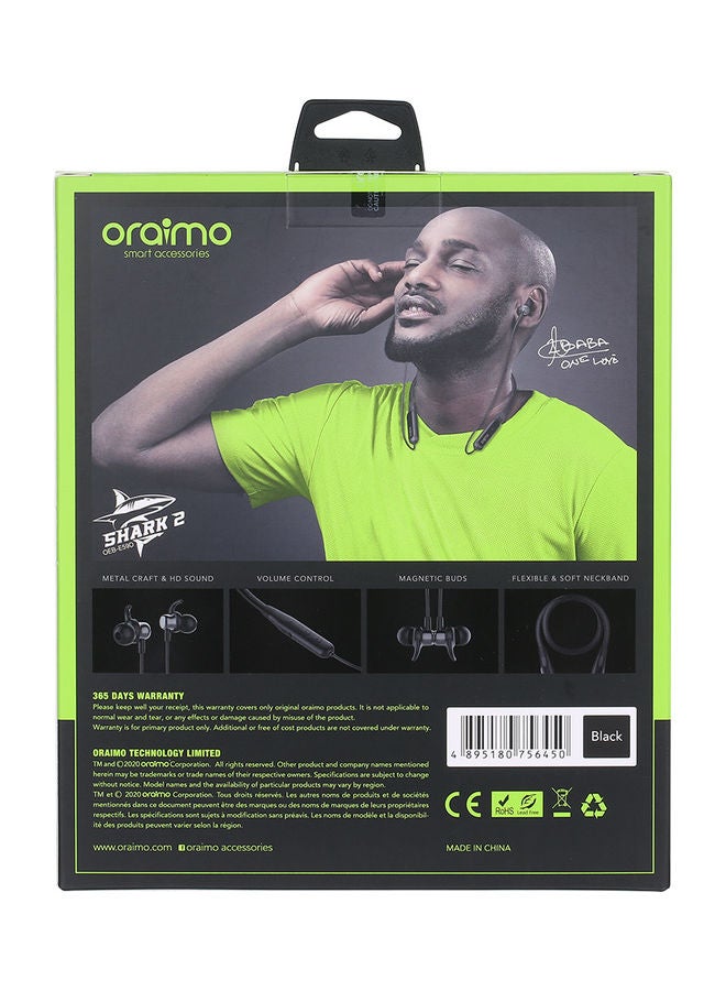 Oraimo Earphone oraimo OEB-E59D Black Black - Image 2