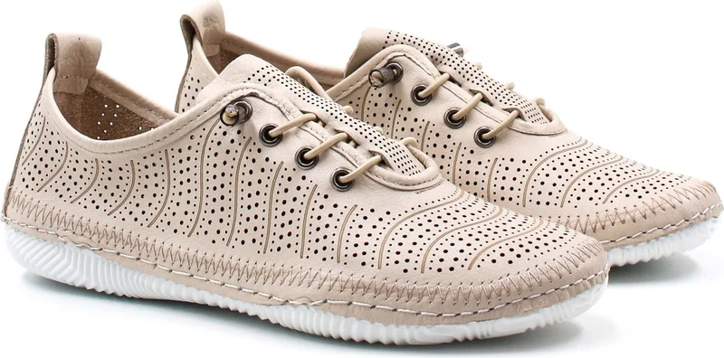 Fast Step Leather Women's Casual Shoes 136ZA101