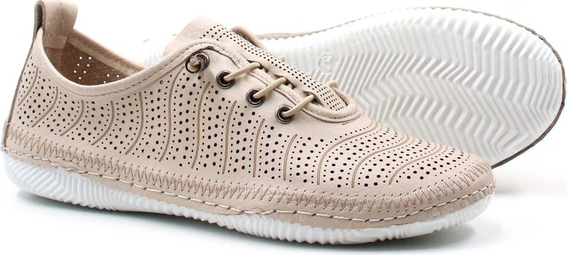 Fast Step Leather Women's Casual Shoes 136ZA101