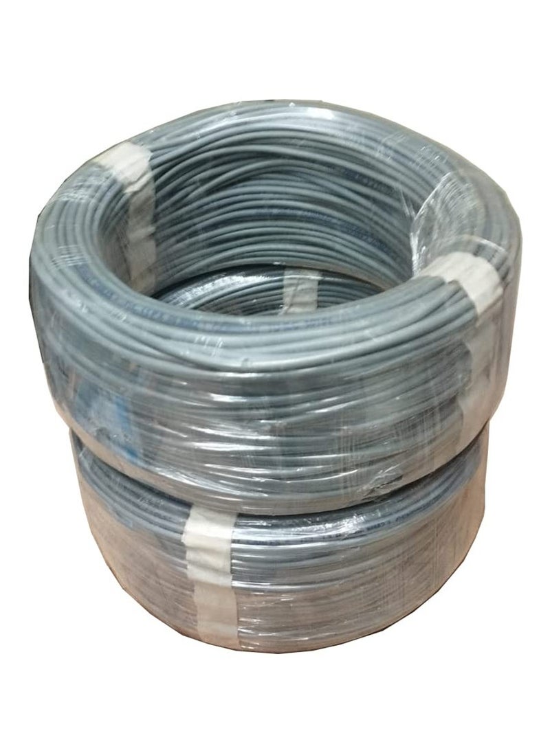 Ohm Pure Copper Telephone Cable Roll 1 Pair 2 Core 0.50 mm - 100 Meter Length - Ohm Cables  - Image 2