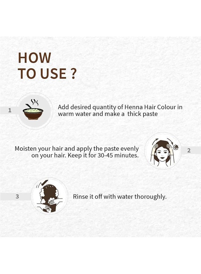 Indus Valley Bio Organic Natural Henna Hair Color For Women Blonde 100gm| 100% Gray Hair Coverage And Long Lasting Hair Dye | Vegan and Cruelty-Free I Herbal Hair Color for All Hair Types - Image 5