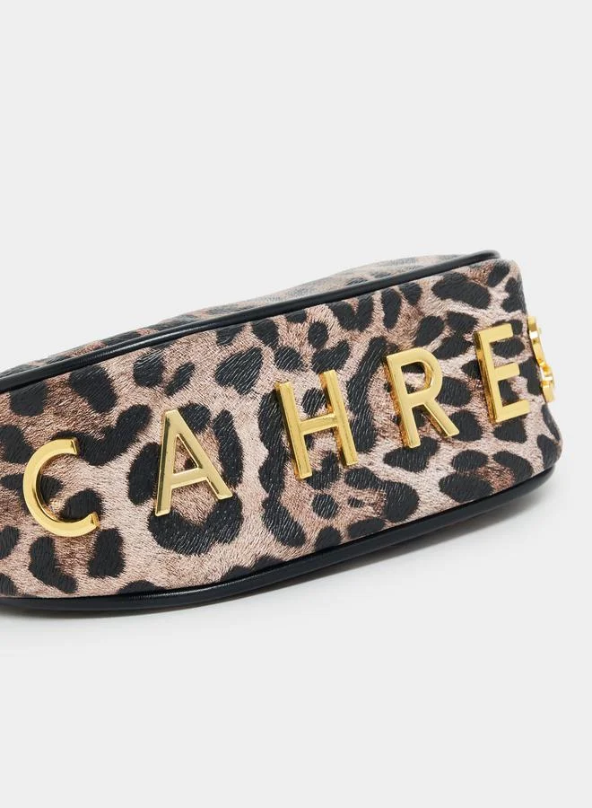Styli Animal Print Shoulder Bag