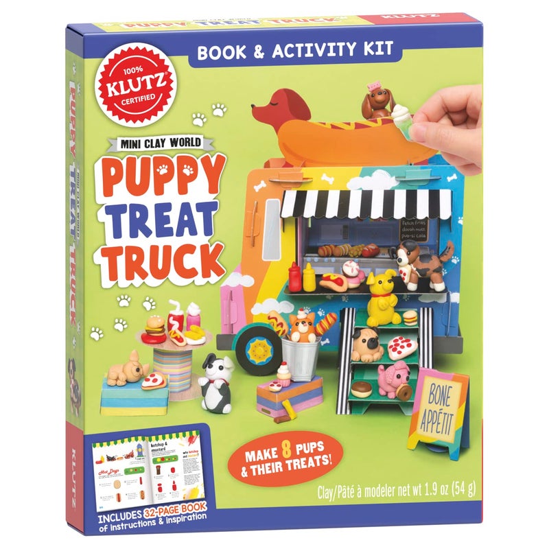 Klutz Mini Clay World Puppy Treat Truck - Image 2
