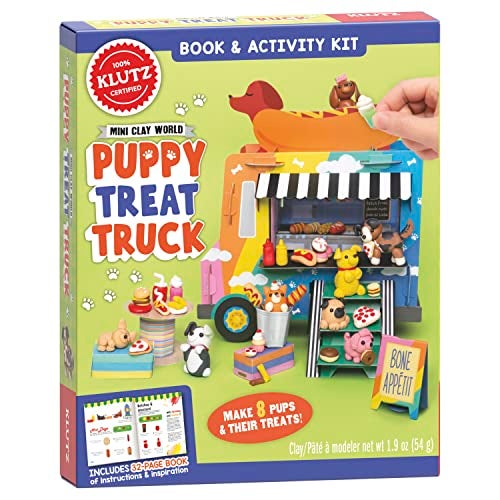 Klutz Mini Clay World Puppy Treat Truck - Image 1