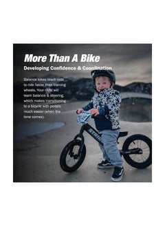 Strider 12” Pro Bike - No Pedal Balance Bicycle for Kids 18 Months to 5 Years - Includes Safety Pad, Padded Seat, Mini Grips & Flat-Free Tires - Tool-Free Assembly & Adjustments - pzsku/ZD1C46B567E8E1EC239CDZ/45/_/1726835981/2718c6c6-f71c-42b6-9921-a7a04d14ba0e