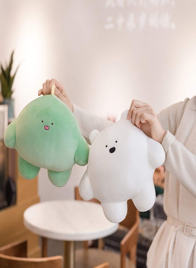 REFAHB 9 inch Cute Bear Plush Stuffed Animal Body Pillow Fat Cartoon Cylindrical Body Pillows for Kids, Super Soft Hugging Toy Gifts for Bedding, Kids Sleeping Nap Kawaii Pillow - Image 5