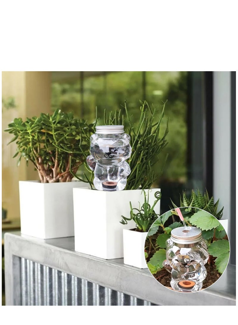 Excefore Terracotta Plant Watering Globes Self Watering Spikes Insert Device Stakes Irrigation Dripper Garden Automatic Plant Waterer for Indoor Outdoor Plant Accessories 3 Packs  - Image 5