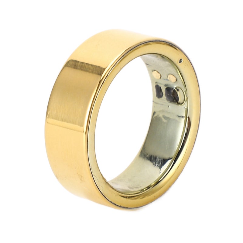 Smart Ring: Gold Stainless Steel, Lightweight & Rustproof - Multifunctional Health Monitor Ring for Daily Fitness, Sleep Tracking & Health Observation - Image 3