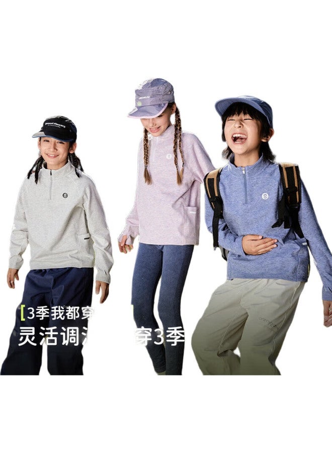 Onmygame children's Long Sleeve T-shirt Autumn Soft Skin-friendly Boys And Girls Bottoming Shirt - Image 2