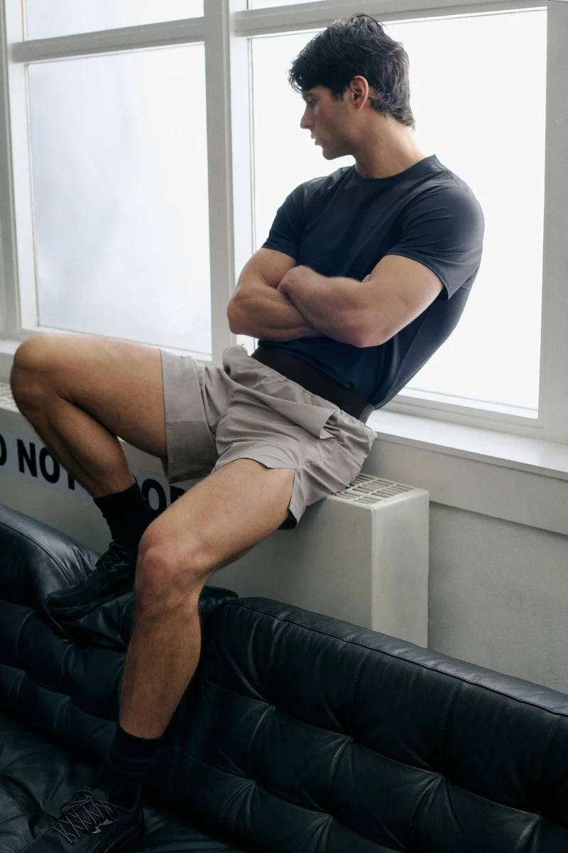 H&M Mid-length running shorts with DryMove™