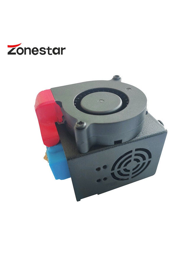 zonestar 3D Printer Direct Drive Extruder Upgrade Kit 24V with 4PCS Brass Volcanic Nozzles 0.4mm/0.6mm/0.8mm/1.0mm with 23.6inch PTFE Tube  - Image 5