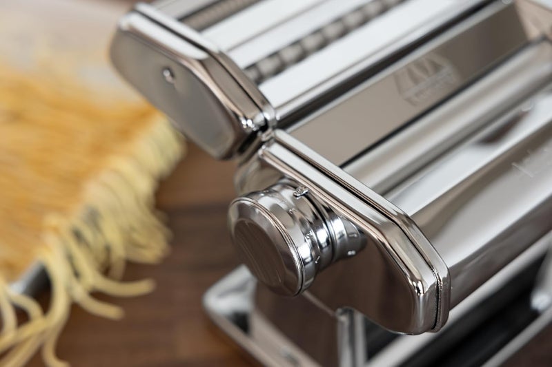 Marcato Atlas+ Manual Pasta Maker, Silver - Image 4
