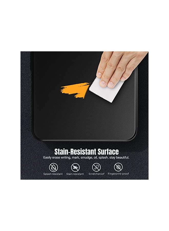 MoKo Case for iPad 9th Generation with Pencil Holder, iPad 8th/7th Gen Case 10.2-inch, Built-in Screen Protector Clear Back, Stain Resistant Multi Angle Viewing Stand, Auto Wake/Sleep, Black - Image 5