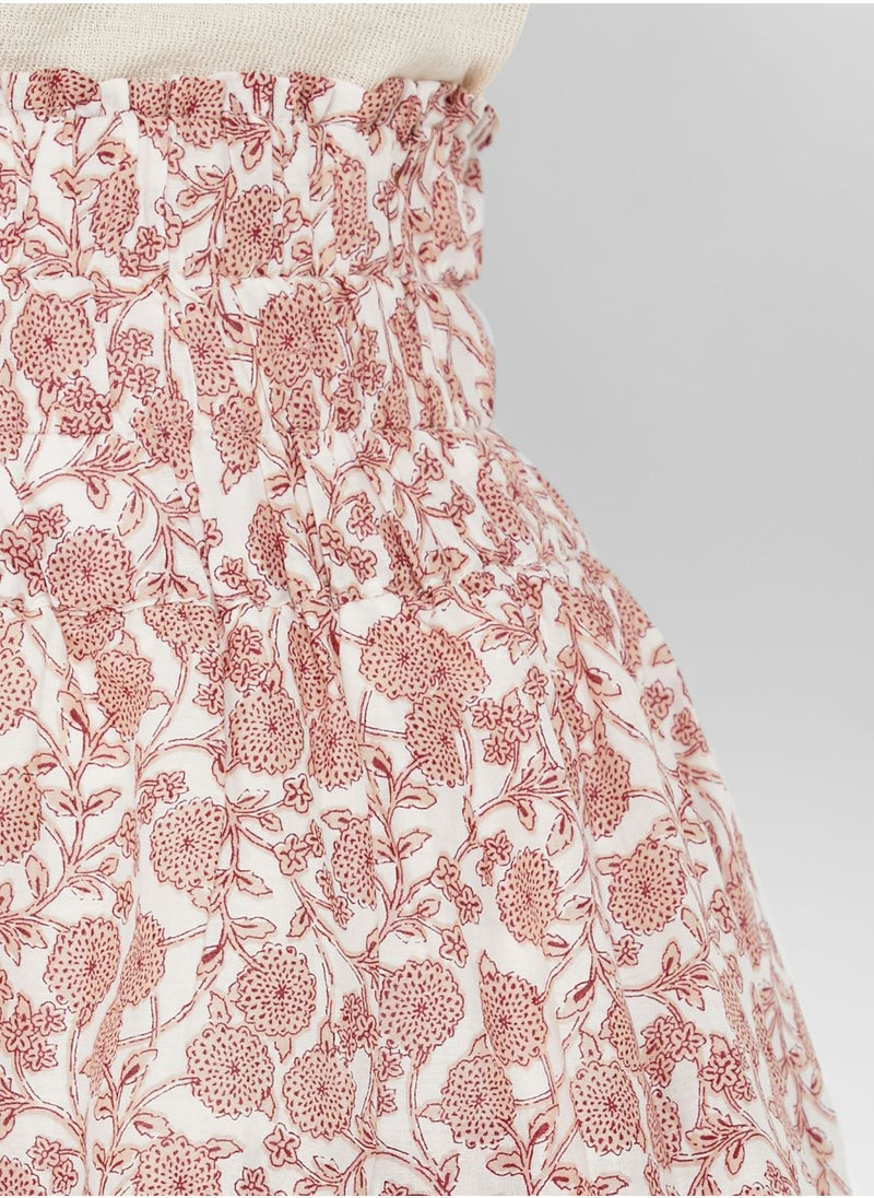 MANGO - Knitted Mini Skirt - Image 1