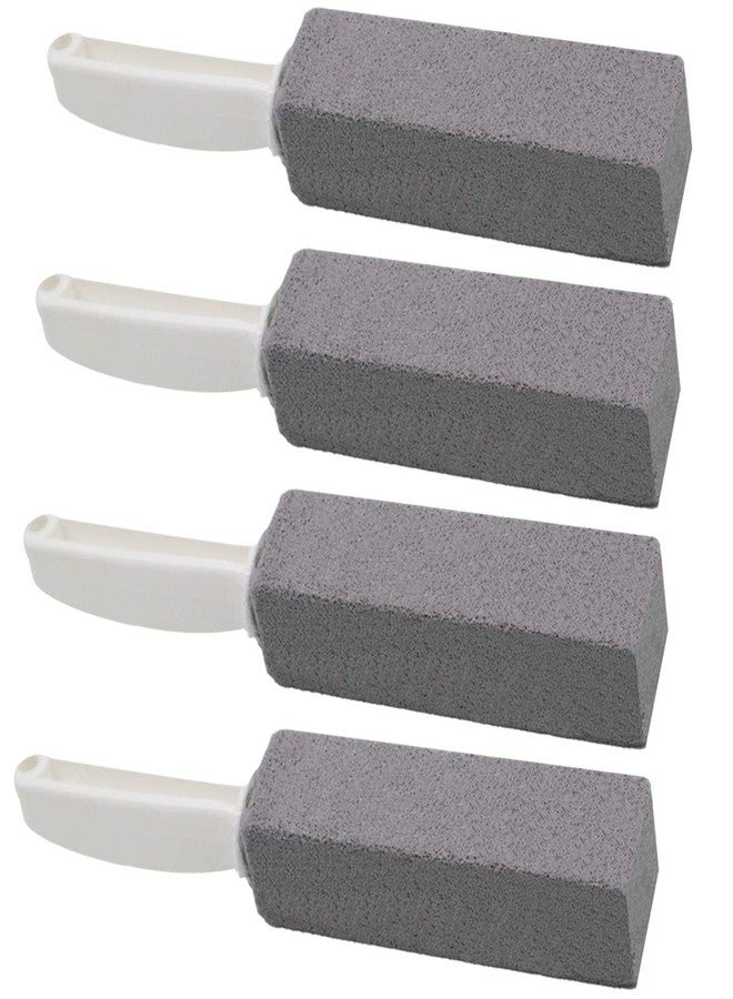 Tuodeal Pumice Stone for Toilet Bowl Cleaning with Handle Pumice Toilet Stone 4 Pack - Image 1