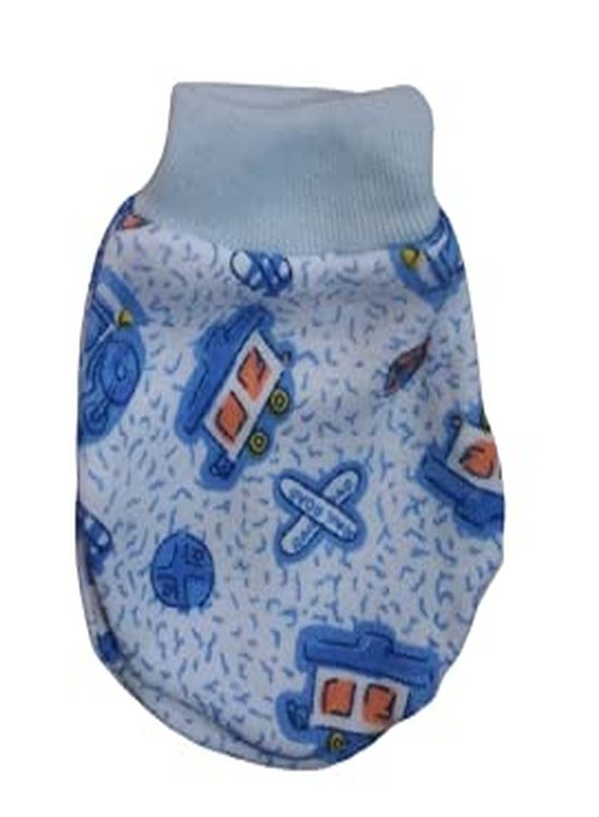 Lappu Baby Cotton Mittens Set for Newborn Babies | Baby Hand Gloves 0-6 Months (Multicolors) (Multicolors- Pack of 6) - Image 4