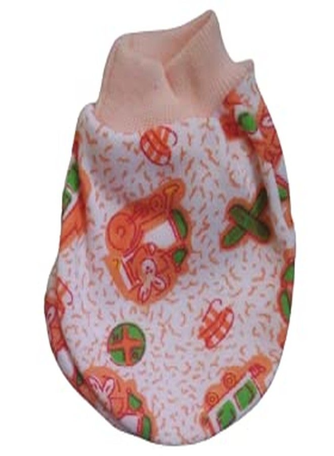 Lappu Baby Cotton Mittens Set for Newborn Babies | Baby Hand Gloves 0-6 Months (Multicolors) (Multicolors- Pack of 6) - Image 2